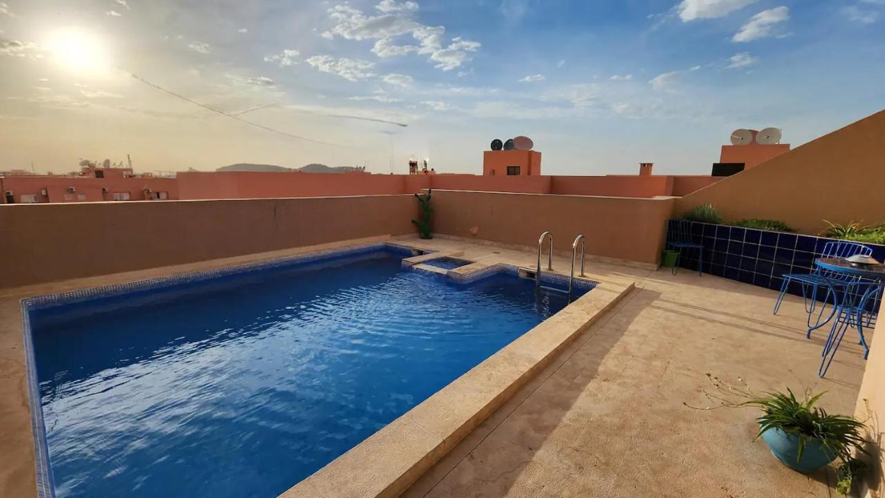 Loft Duplex Familial 200M2 Neuf - Centre Gueliz Apartment Marrakesh Ngoại thất bức ảnh