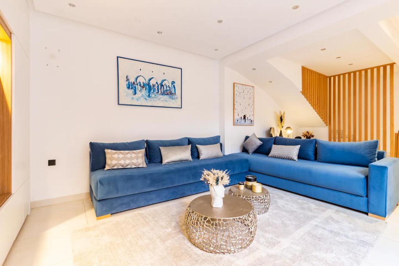 Loft Duplex Familial 200M2 Neuf - Centre Gueliz Apartment Marrakesh Ngoại thất bức ảnh