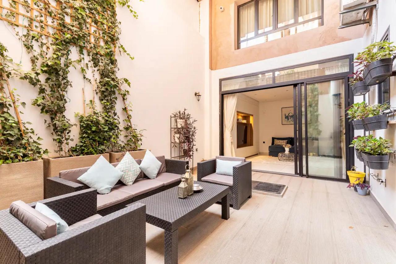 Loft Duplex Familial 200M2 Neuf - Centre Gueliz Apartment Marrakesh Ngoại thất bức ảnh